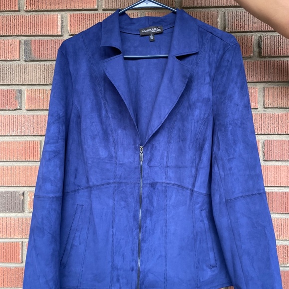 Conrad C purple jacket blazer - Picture 2 of 3